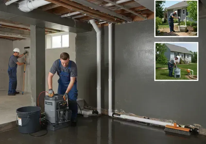 Basement Waterproofing and Flood Prevention process in Batavia, IL